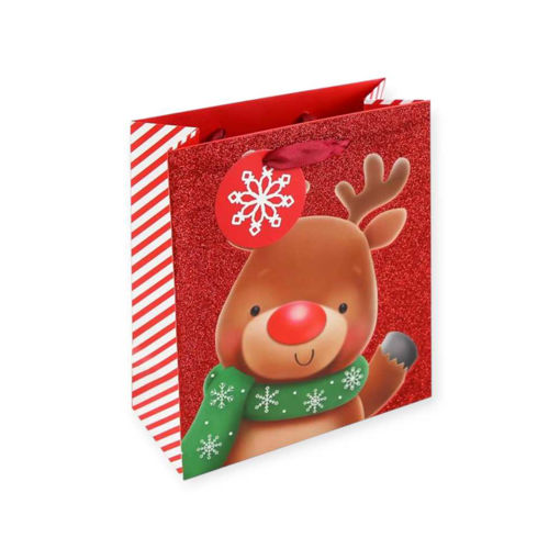 Picture of RUDOLPH GLITTER MEDIUM GIFT